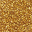 Toho Aiko Seed Beads, 11/0 #753 'Gold-Lined Rosaline' (4 Grams)