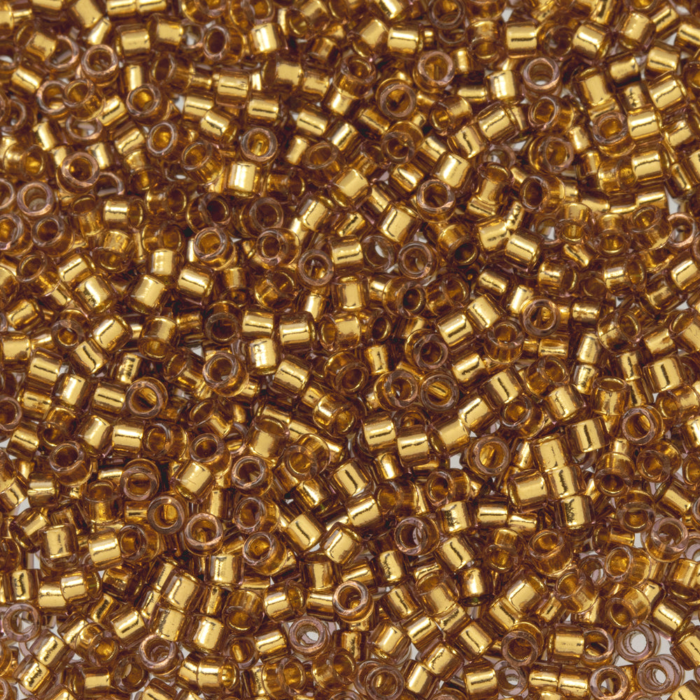 Toho Aiko Seed Beads, 11/0 #754 'Gold-Lined Lt Amethyst' (4 Grams)