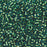 Toho Aiko Seed Beads, 11/0 #756 'Gold-Lined Tahitian Blue' (4 Grams)