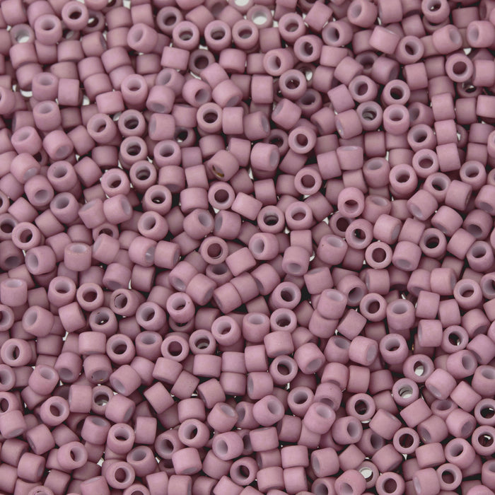 Toho Aiko Seed Beads, 11/0 #766 'Opaque Matte Pastel Lt Lilac' (4 Grams)