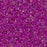Toho Aiko Seed Beads, 11/0 #790 'Fuchsia-Lined Crystal' (4 Grams)