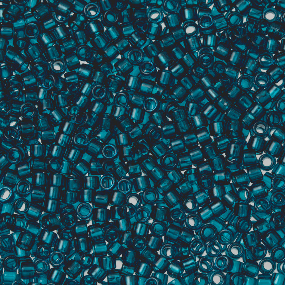 Toho Aiko Seed Beads, 11/0 #7BD 'Transparent Capri Blue' (4 Grams)