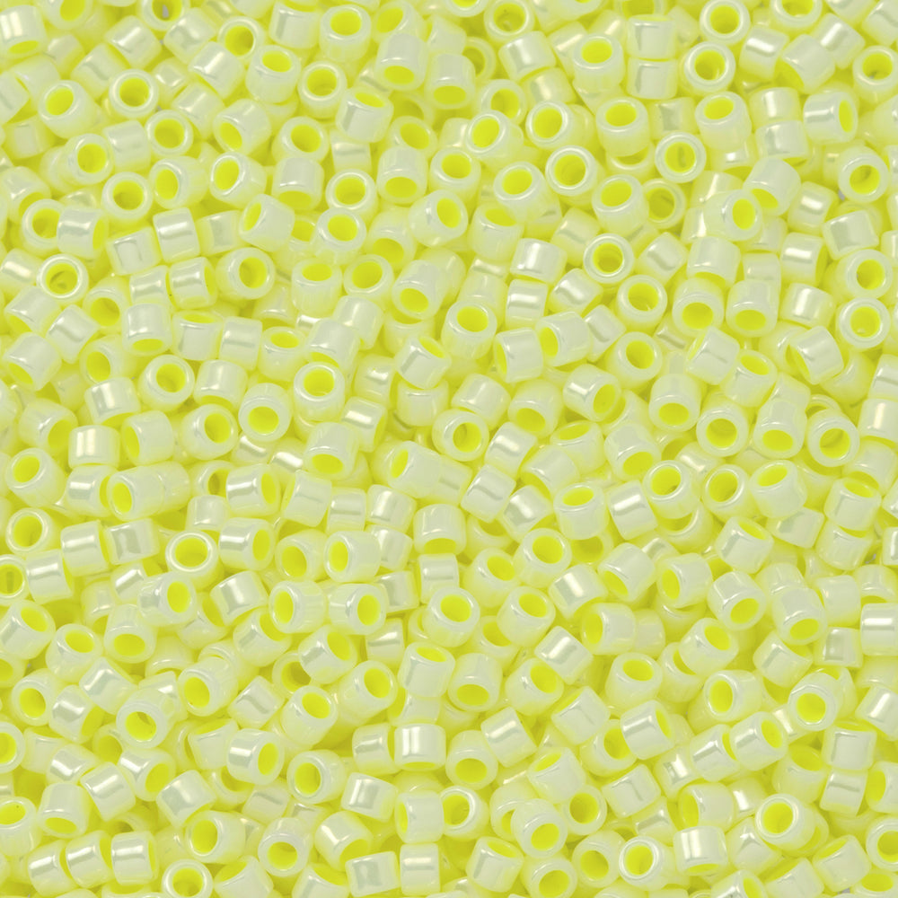 Toho Aiko Seed Beads, 11/0 #813 'Opaque Pastel Duckling Luster' (4 Grams)