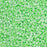 Toho Aiko Seed Beads, 11/0 #814 'Opaque Pastel Mint Julep Luster' (4 Grams)