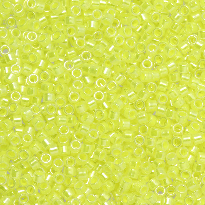 Toho Aiko Seed Beads, 11/0 #833 'Neon Canary' (4 Grams)