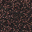Toho Aiko Seed Beads, 11/0 #866 'Copper-Lined Dark Amethyst' (4 Grams)