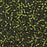 Toho Aiko Seed Beads, 11/0 #880 'Gold-Lined Olive' (4 Grams)