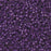 Toho Aiko Seed Beads, 11/0 #928FM 'Frosted Purple-Lined Rosaline Rainbow' (4 Grams)