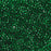 Toho Aiko Seed Beads, 11/0 #939 'Transparent Green Emerald' (4 Grams)