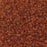 Toho Aiko Seed Beads, 11/0 #951FM 'Frosted Brick Red-Lined Jonquil' (4 Grams)