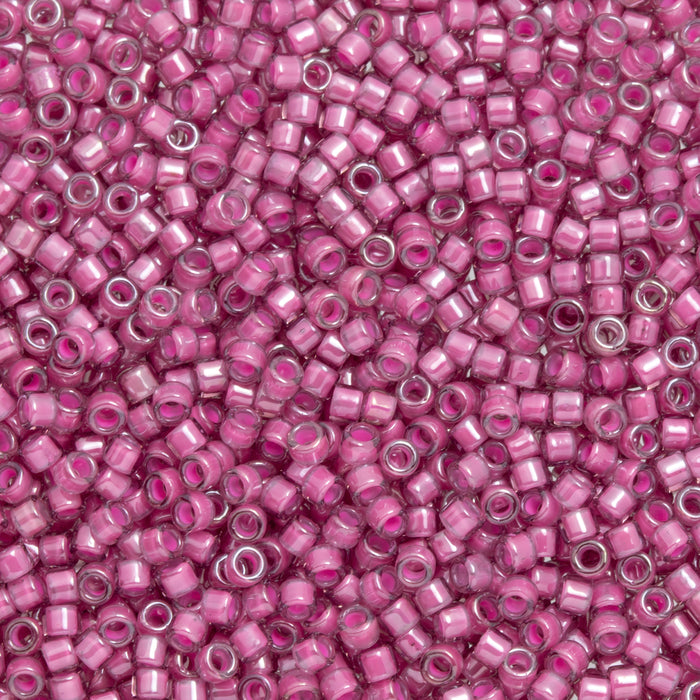 Toho Aiko Seed Beads, 11/0 #959 'Pink-Lined Lt Amethyst' (4 Grams)