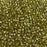 Toho Aiko Seed Beads, 11/0 #996 'Gold-Lined Clover Rainbow' (4 Grams)