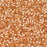 Toho Aiko Seed Beads, 11/0 #PF2111 'PermaFinish Translucent Silver-Lined Peach' (4 Grams)