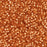 Toho Aiko Seed Beads, 11/0 #PF2112 'PermaFinish Translucent Silver-Lined Grapefruit' (4 Grams)