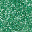 Toho Aiko Seed Beads, 11/0 #PF2119 'PermaFinish Translucent Silver-Lined Dk Peridot' (4 Grams)