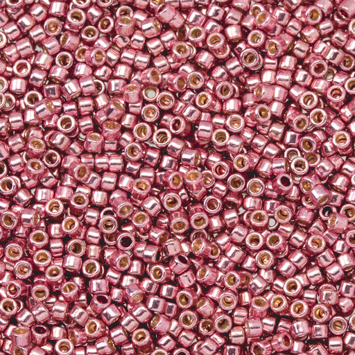 Toho Aiko Seed Beads, 11/0 #PF553 'PermaFinish Galvanized Pink Lilac' (4 Grams)