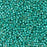 Toho Aiko Seed Beads, 11/0 #PF569 'PermaFinish Galvanized Teal' (4 Grams)