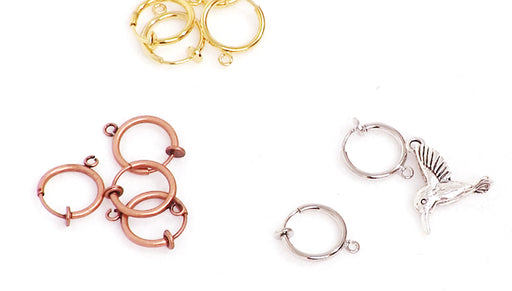 How to Use Push Back Spring Earring Findings