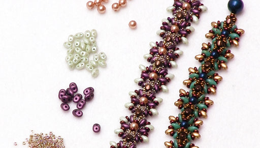 How to Make the Sunburst Bracelet using Toho Demi Round Seed Beads