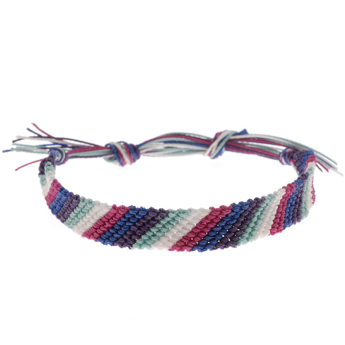 Striped Friendship Bracelet