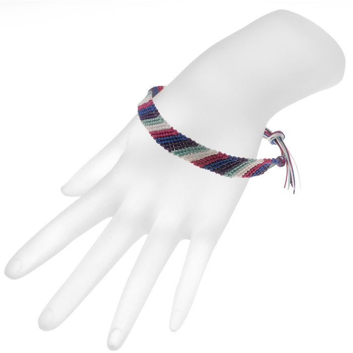 Striped Friendship Bracelet