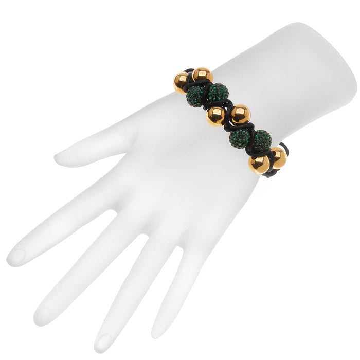 Retired - Emerald City Double Shambhala Bracelet