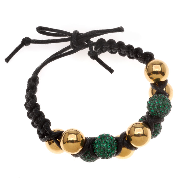 Retired - Emerald City Double Shambhala Bracelet