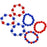 Retired - Patriotic Colors Gumball Stretch Bracelet Set