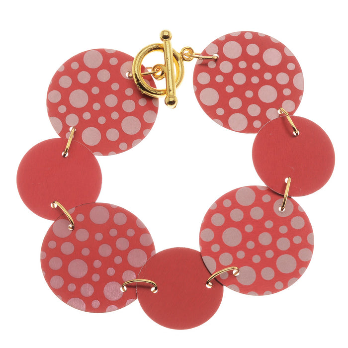 Retired - Reversible Holiday Red Bracelet