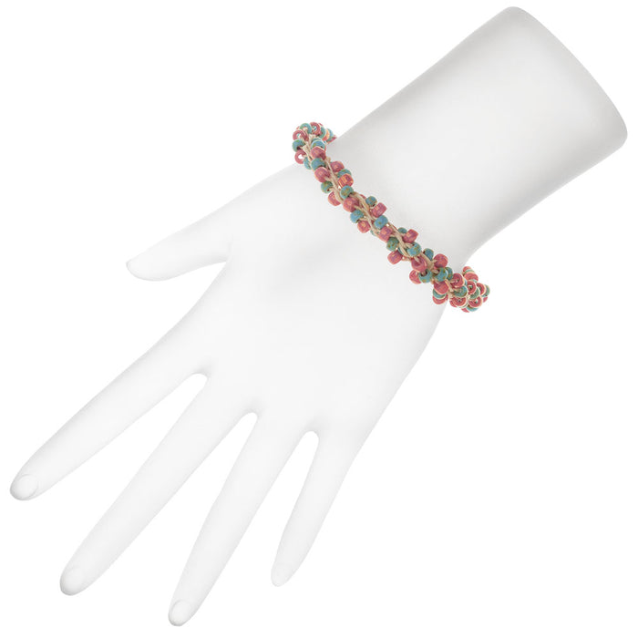 Retired - Boho Hemp Kumihimo Bracelet