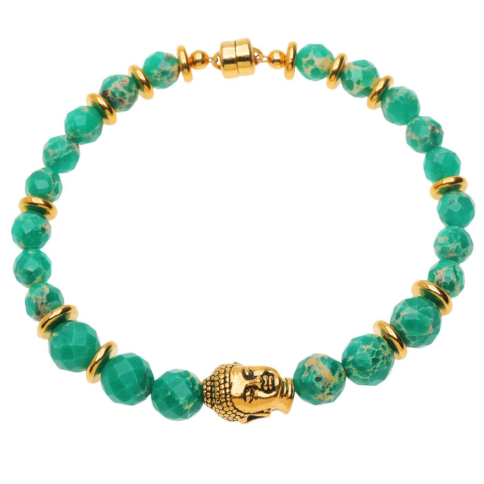 Jasper Buddha Bracelet (Reboot)