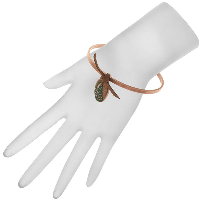 Retired - Copper Redwood Bangle