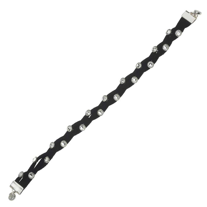 Retired - Braided Cassie Bracelet in Black