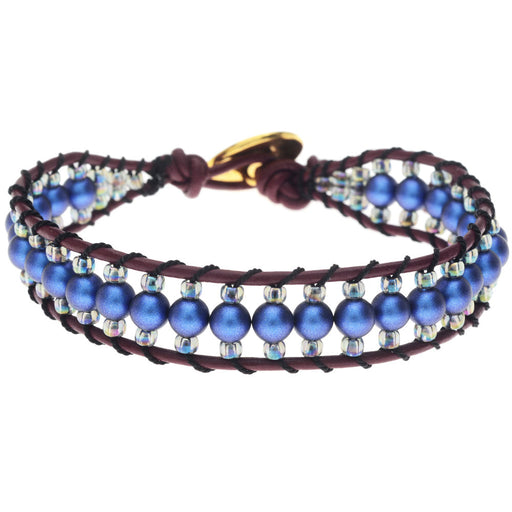 Blueberry Pie Leather Bracelet (Reboot)
