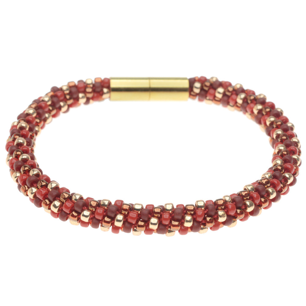 Cinnamon Stick Kumihimo Bracelet