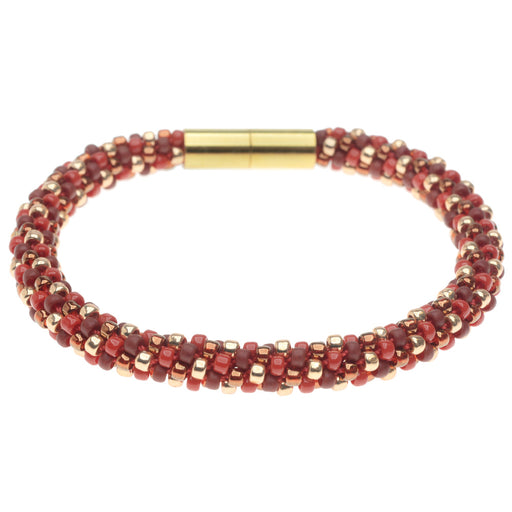 Cinnamon Stick Kumihimo Bracelet