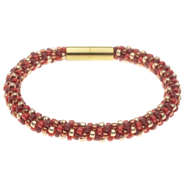 Cinnamon Stick Kumihimo Bracelet