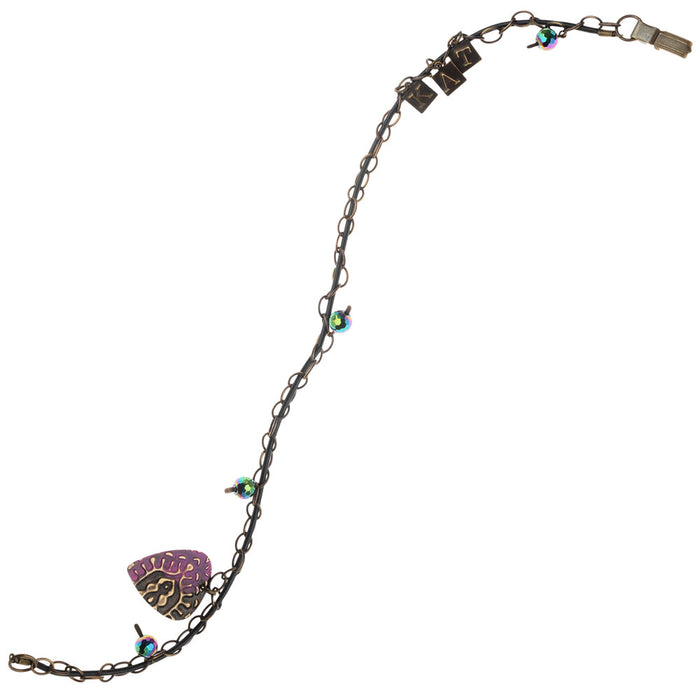 Retired - Headliner Wrap Bracelet in Black