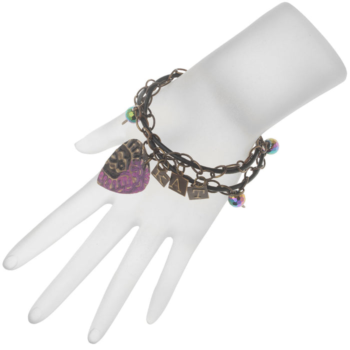 Retired - Headliner Wrap Bracelet in Black