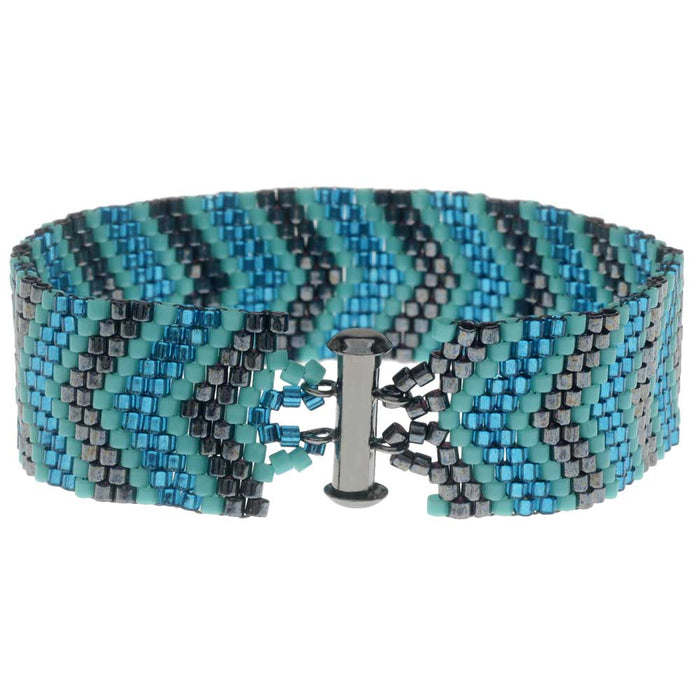 Dark Waters Chevron Bracelet