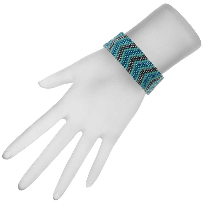 Dark Waters Chevron Bracelet