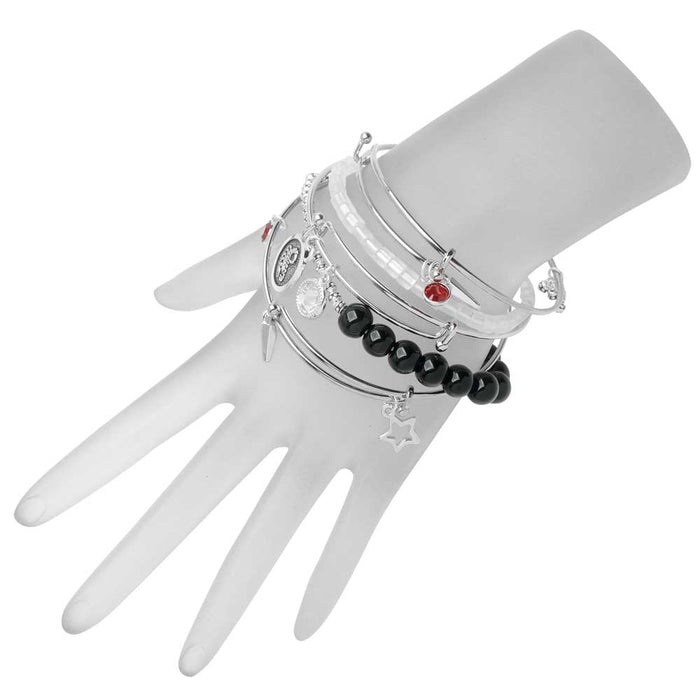 Retired - Stacked Scorpio Bangles