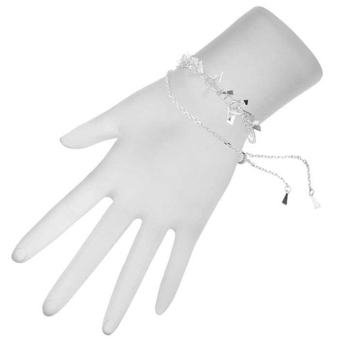 Triangle Fringe Bracelet Set