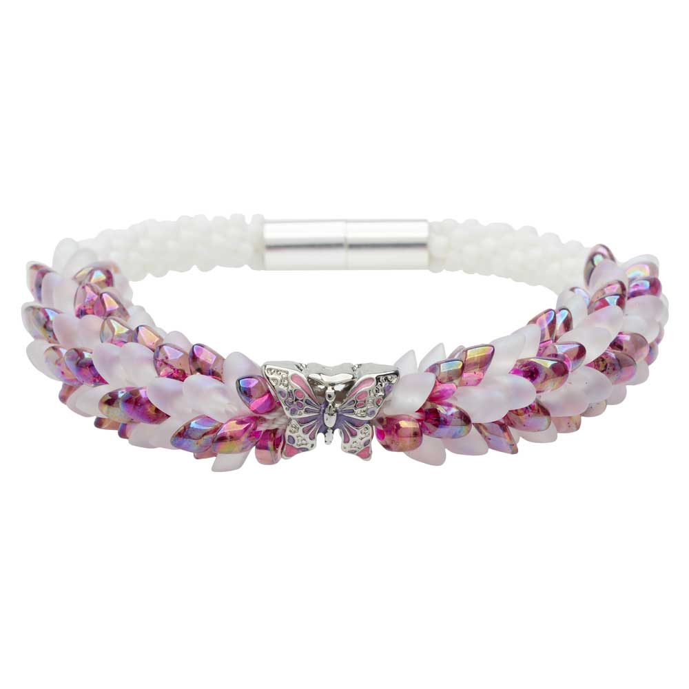 Retired - Butterfly Kumihimo Bracelet