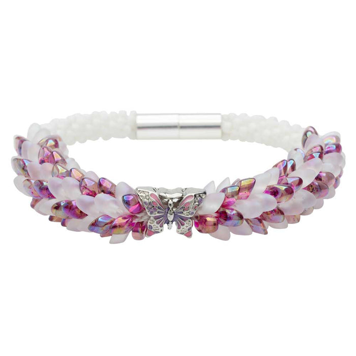Retired - Butterfly Kumihimo Bracelet