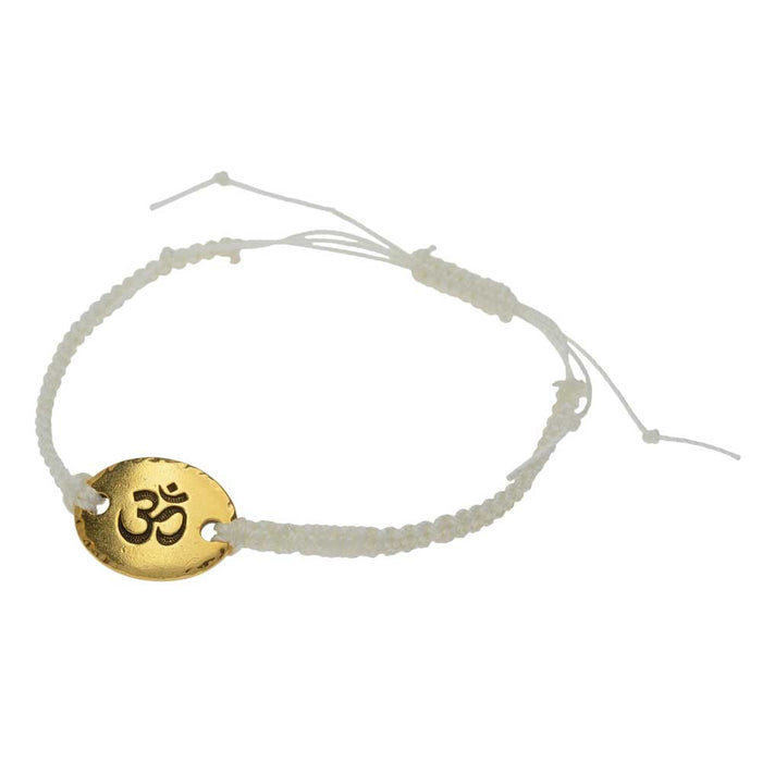 Om Macrame Bracelet