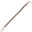 Retired - Rosy Gold Kumihimo Bracelet