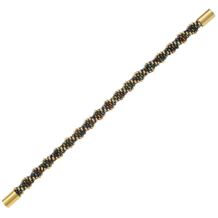 Heavy Metals Rock Kumihimo Bracelet