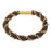Mauve Meadow Kumihimo Bracelet