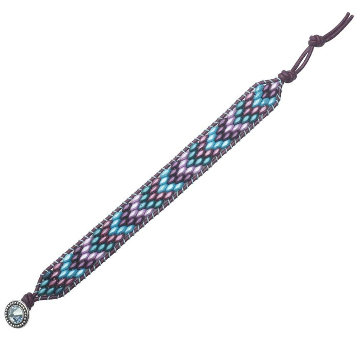 SuperDuo Wrapit Loom Bracelet in Victorian Elegance (Reboot)